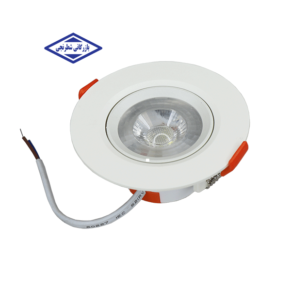 پنل SMD بک لایت توکار گرد 7 وات متحرک داتیس